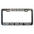 Funny Phrase License Plate Frames - Anodized Aluminum