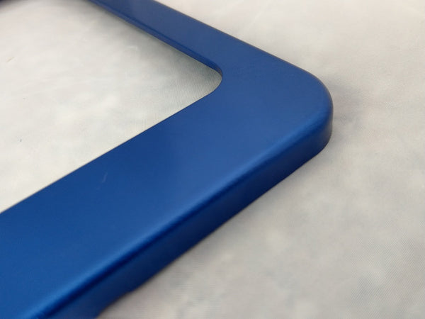 Factory License Plate Frames - Anodized Aluminum